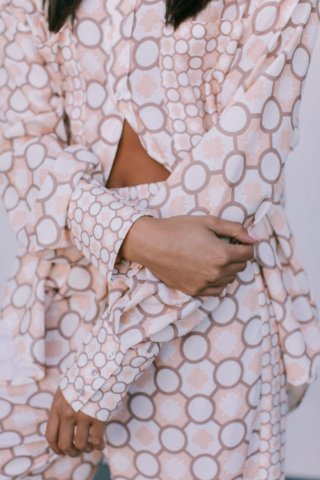 Pisces Shirt - Sienna Tile Print