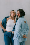Ilou Denim Shirt - Light Wash Blue